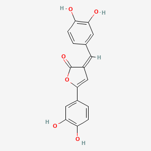(Z)-3-(3,4-dihydroxybenzylidene)-5-(3,4-dihydroxyphenyl)-2(3H)-furanone