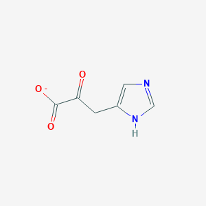3-(Imidazol-5-yl)pyruvate