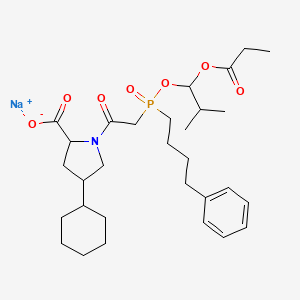 molecular formula C30H45NNaO7P B1260145 Dynacil 