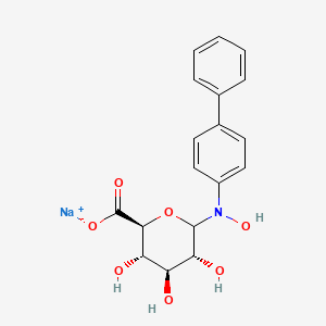 N,4-Biphenyl-N-hydroxy-D-glucuronosylamine