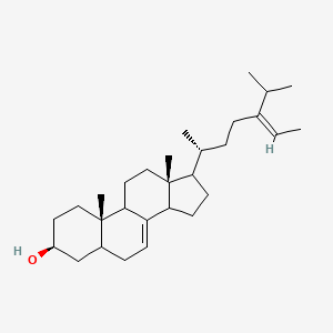 (3S,10S,13R)-10,13-dimethyl-17-[(Z,2R)-5-propan-2-ylhept-5-en-2-yl]-2,3,4,5,6,9,11,12,14,15,16,17-dodecahydro-1H-cyclopenta[a]phenanthren-3-ol