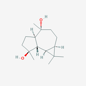 molecular formula C15H26O2 B126017 4,10-Aromadendranediol CAS No. 70051-38-6