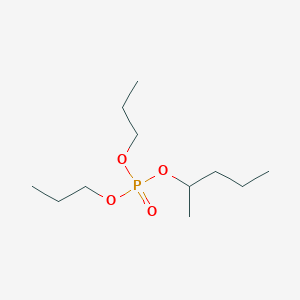 molecular formula C11H25O4P B12601854 Pentan-2-yl dipropyl phosphate CAS No. 646521-41-7