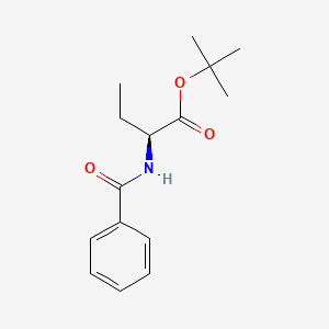 molecular formula C15H21NO3 B12601860 tert-butyl (2S)-2-benzamidobutanoate CAS No. 888013-32-9