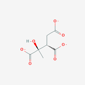 (2S,3R)-3-Hydroxybutane-1,2,3-tricarboxylate