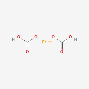 molecular formula C2H2FeO6 B1260205 Ferrous bicarbonate CAS No. 6013-77-0