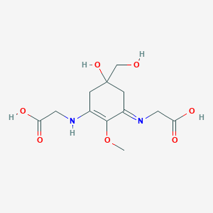 molecular formula C12H18N2O7 B1260214 Mycosporine-2-glycine 