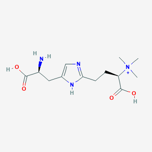 molecular formula C13H23N4O4+ B1260217 Diphthine 