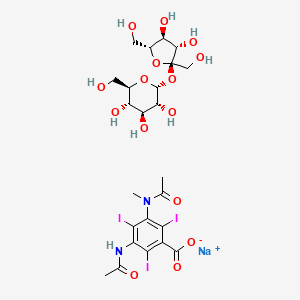 molecular formula C24H32I3N2NaO15 B1260219 Lymphoprep 