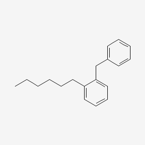 molecular formula C19H24 B12602225 1-Benzyl-2-hexylbenzene CAS No. 917774-38-0