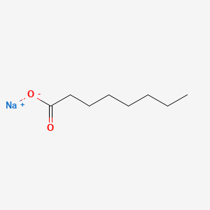 molecular formula C8H16NaO2 B1260233 Sodium octanoate CAS No. 1984-06-1