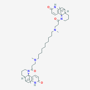 molecular formula C50H72N6O4 B1260255 Bis(18)-Huperzine B 