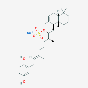molecular formula C31H47NaO6S B1260257 Halisulfate 1, (rel)- 