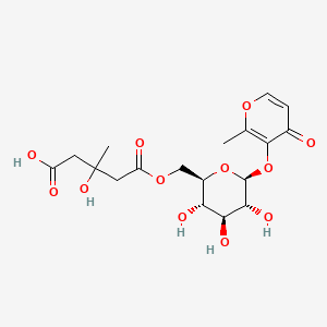 molecular formula C18H24O12 B1260270 Licoagroside B 