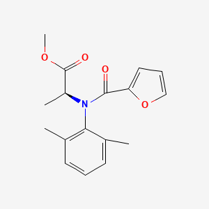 molecular formula C17H19NO4 B1260272 (S)-furalaxyl 