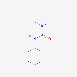 molecular formula C11H20N2O B12602767 N'-Cyclohex-2-en-1-yl-N,N-diethylurea CAS No. 648410-95-1