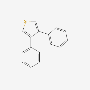 molecular formula C16H12Si B12602807 CID 71283694 