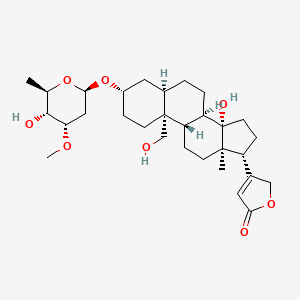 molecular formula C30H46O8 B1260285 Maquiroside A 