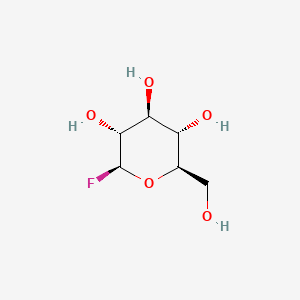 molecular formula C6H11FO5 B1260290 b-D-Glucopyranosyl fluoride 