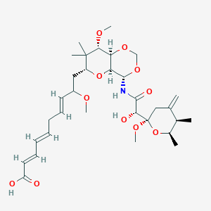 molecular formula C32H49NO11 B1260291 Theopederin K 