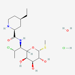 molecular formula C17H34Cl2N2O6S B1260298 Pirlimycin hydrochloride CAS No. 77495-92-2
