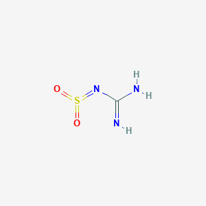 molecular formula CH3N3O2S B1260306 Sulfonylguanidine 