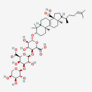 molecular formula C47H72O19 B1260308 Nobiloside 