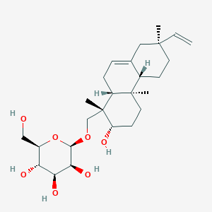 molecular formula C26H42O7 B1260309 Virescenoside Q 