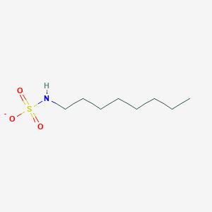 molecular formula C8H18NO3S- B1260310 辛基磺酸盐 