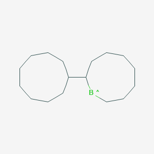 molecular formula C17H32B B1260311 9-Borabicyclononane 