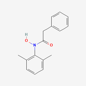 molecular formula C16H17NO2 B12603168 N-(2,6-Dimethylphenyl)-N-hydroxy-2-phenylacetamide CAS No. 918107-09-2
