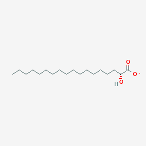 molecular formula C18H35O3- B1260323 (R)-2-Hydroxystearate 