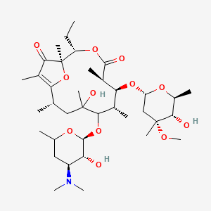 molecular formula C37H63NO12 B1260334 Sporeamicin A 