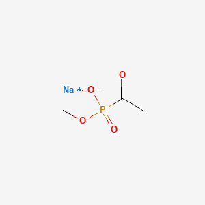 molecular formula C3H6NaO4P B1260341 Methyl acetylphosphonate CAS No. 69103-75-9