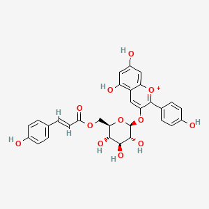 Pelargonidin 3-(6-p-coumaroyl)glucoside