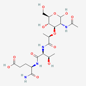 molecular formula C20H34N4O12 B1260347 Temurtide 