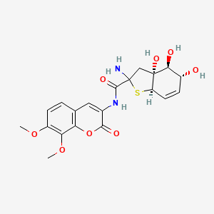 molecular formula C20H22N2O8S B1260354 Aspergillazine C 