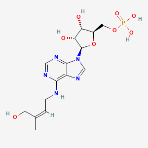molecular formula C15H22N5O8P B1260361 cis-Zeatin riboside monophosphate 