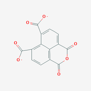 molecular formula C14H4O7-2 B1260368 1,3-Dioxo-1H,3H-naphtho[1,8-cd]pyran-6,7-dicarboxylate 