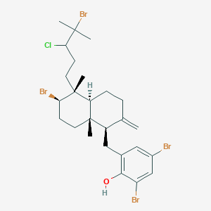 molecular formula C26H35Br4ClO B1260377 Callophycol B 