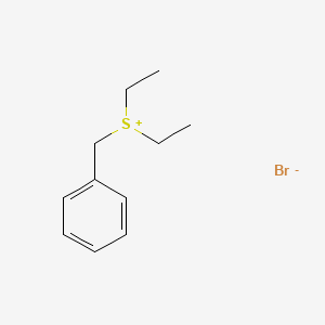molecular formula C11H17BrS B12603775 Benzyl(diethyl)sulfanium bromide CAS No. 647843-16-1
