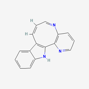 molecular formula C16H11N3 B12603787 (10Z)-3,8,19-triazatetracyclo[10.7.0.02,7.013,18]nonadeca-1(12),2(7),3,5,8,10,13,15,17-nonaene 