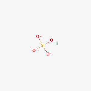 molecular formula HO4Si-3 B1260380 Hydrogen orthosilicate 