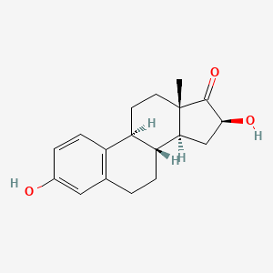 molecular formula C18H22O3 B1260387 16beta-Hydroxyestrone CAS No. 966-06-3