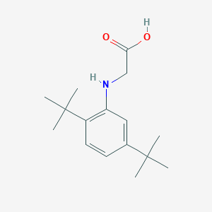 molecular formula C16H25NO2 B12603928 N-(2,5-Di-tert-butylphenyl)glycine CAS No. 886489-17-4