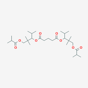 Bis(2,2-dimethyl-1-(1-methylethyl)-3-(2-methyl-1-oxopropoxy)propyl) glutarate