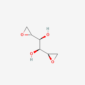 molecular formula C6H10O4 B1260409 Dianhydromannitol 