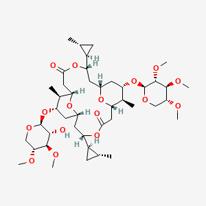 molecular formula C43H70O16 B1260410 clavosolide B 