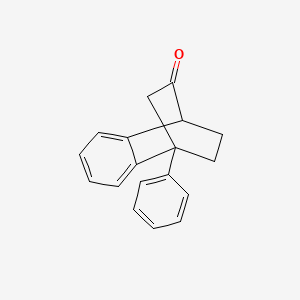 molecular formula C18H16O B12604242 4-Phenyl-1,4-ethanotetralin-2-one CAS No. 918299-20-4