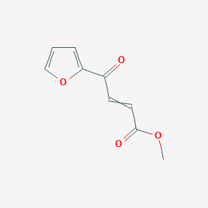 molecular formula C9H8O4 B12604318 Methyl 4-(furan-2-yl)-4-oxobut-2-enoate CAS No. 908240-40-4
